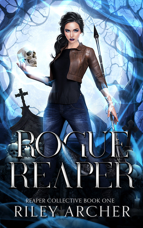 Custom book cover design Rogue Reaper